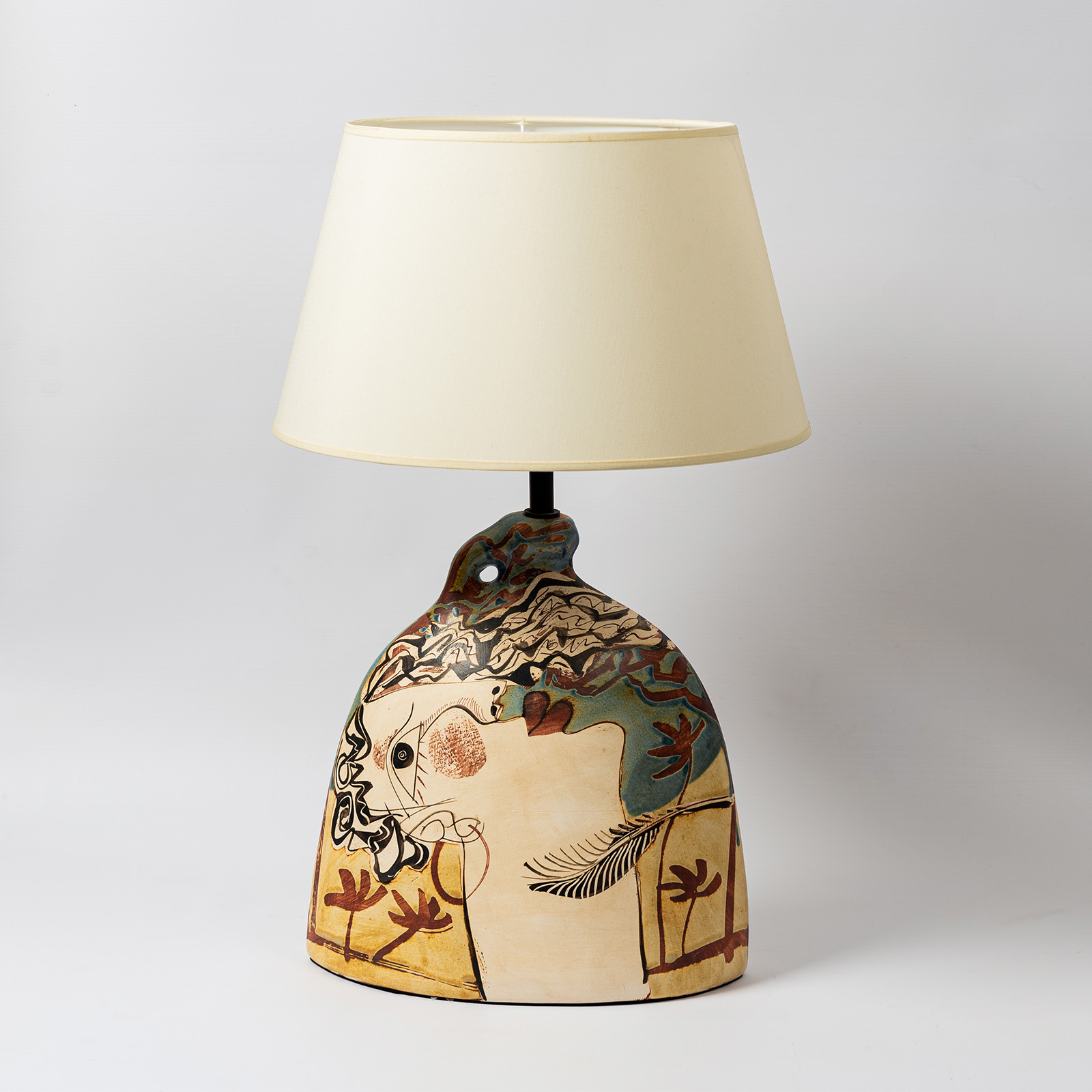 Lámpara botella plana B