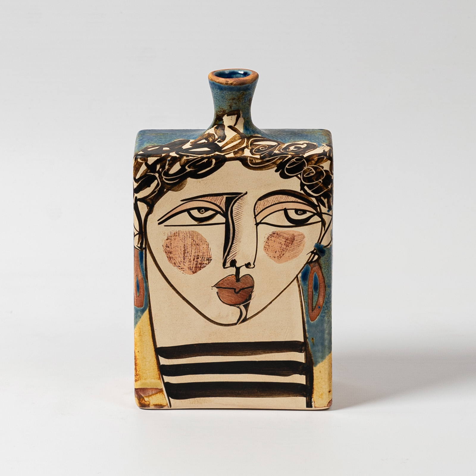 Botella alta mediana