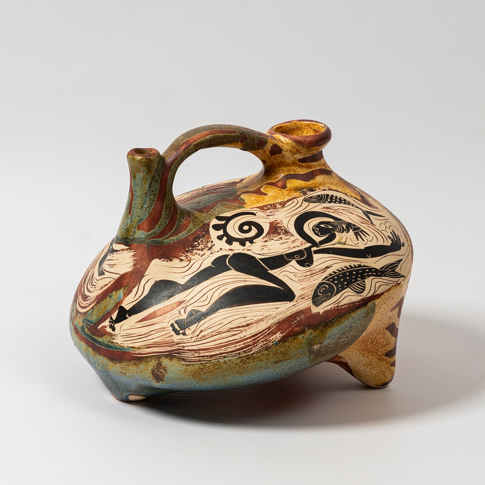 Lenticular inclinada grande