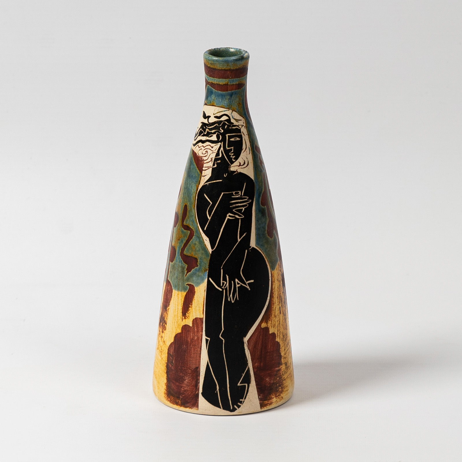 Botella cono pequeña