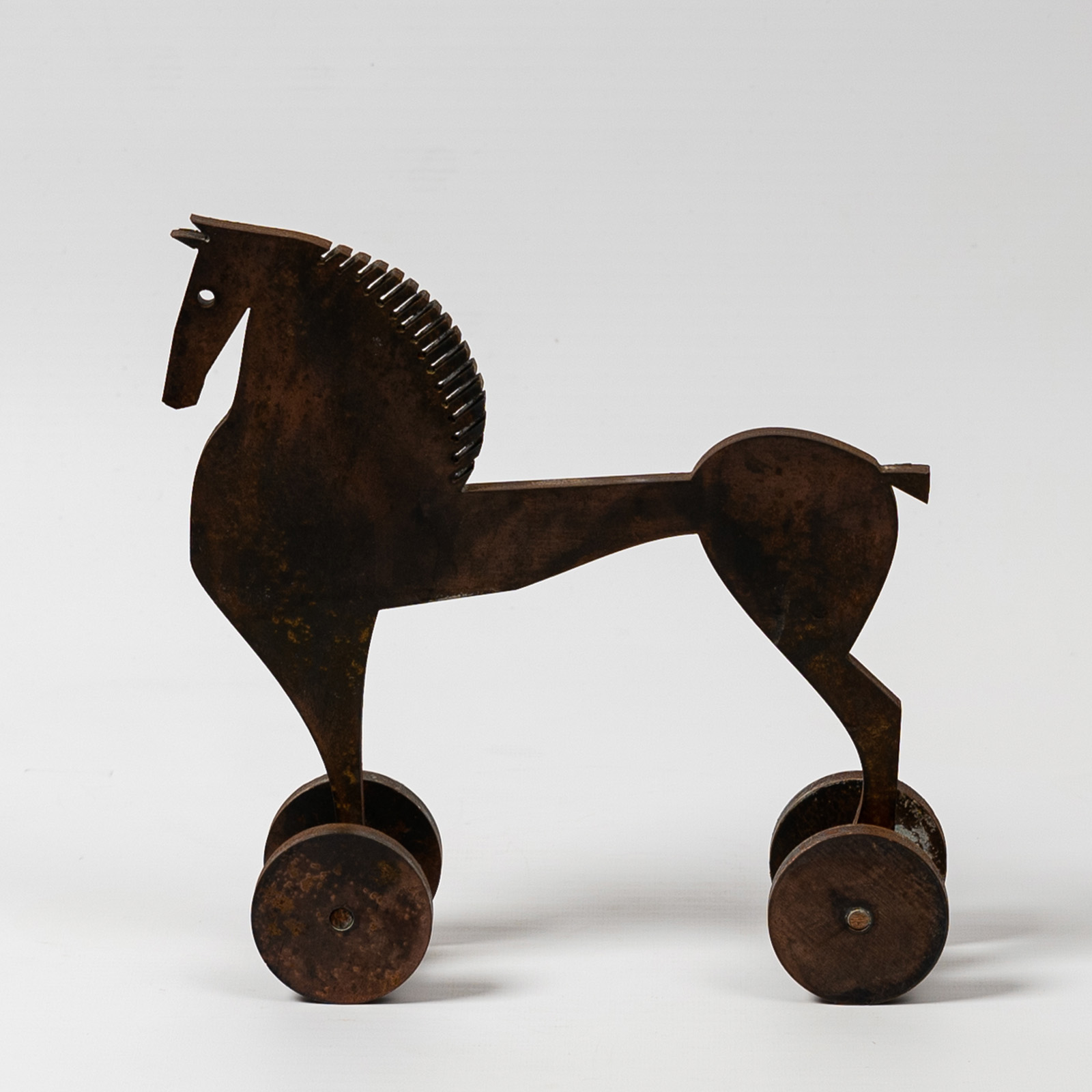 Caballo hierro y pátina