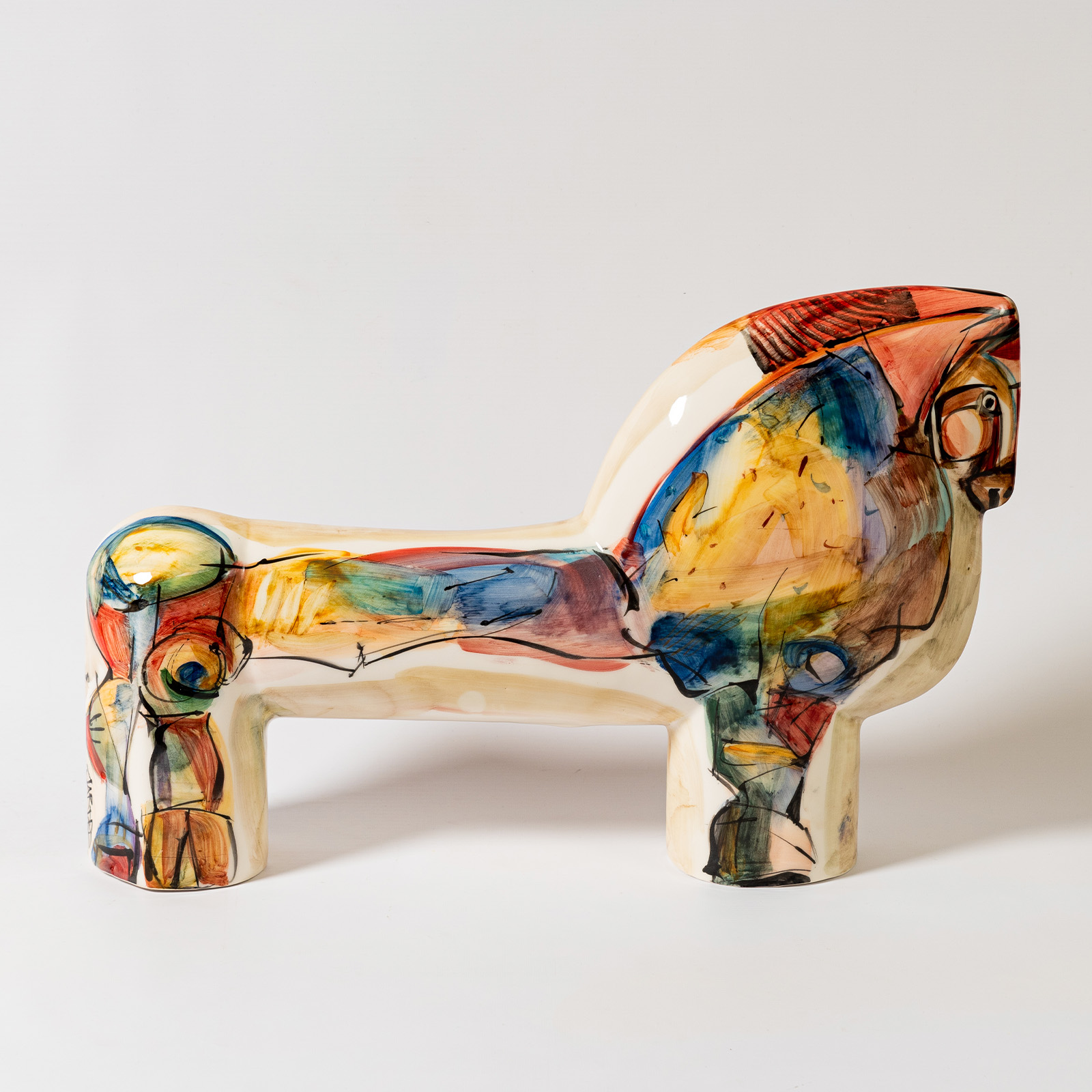 Caballo súper grande color